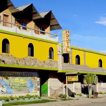Hostal Maxima Puerto López Buitenkant foto