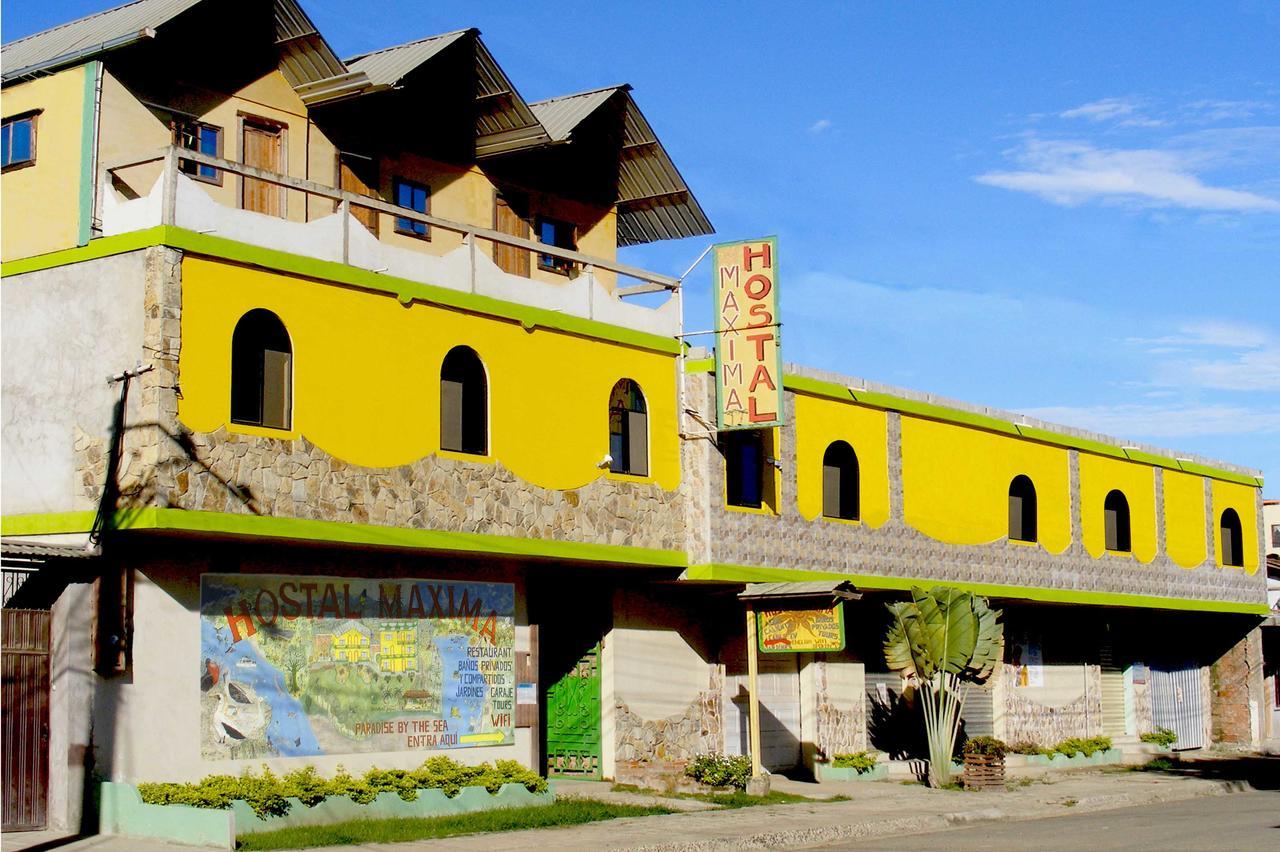 Hostal Maxima Puerto López Buitenkant foto